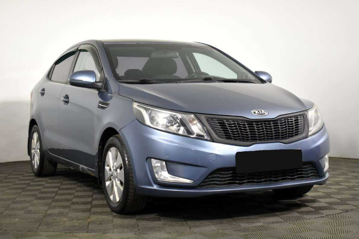 Kia Rio 5-speed, 2013 - фото №3