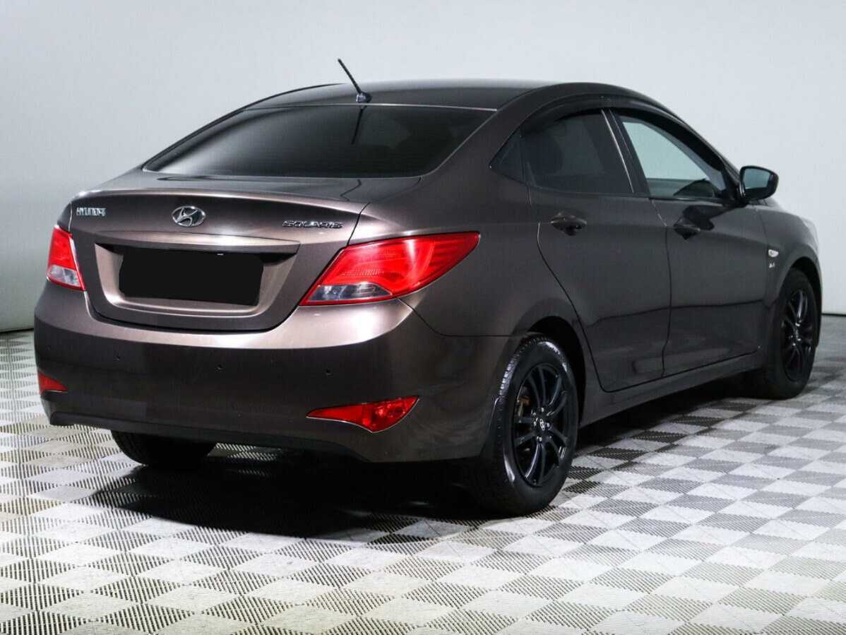 Hyundai Solaris, 2014 - фото №4