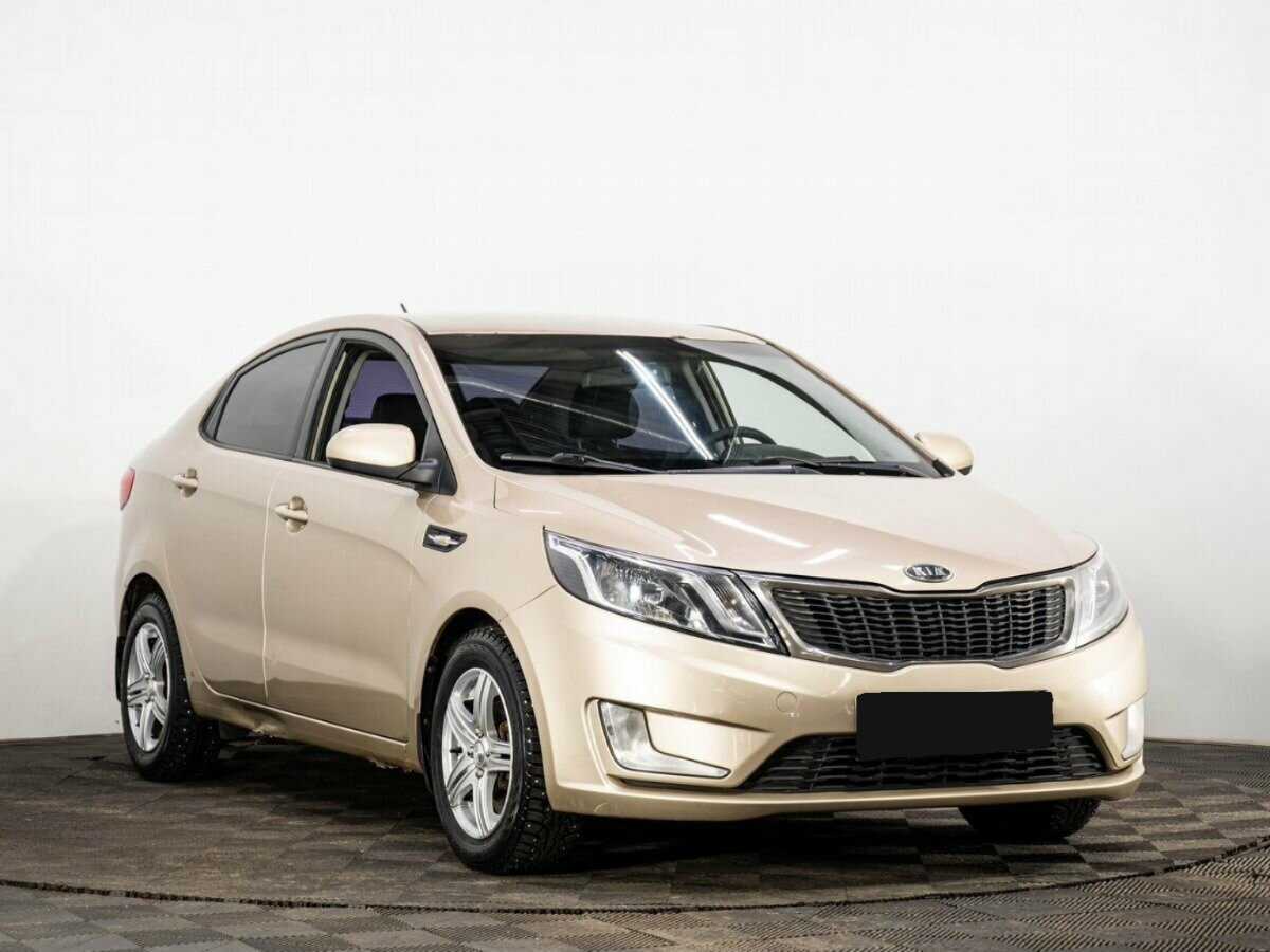 Kia Rio 4-speed, 2012 - фото №3