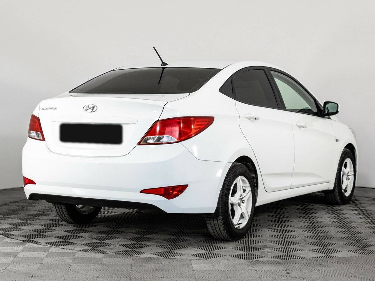 Hyundai Solaris, 2016 - фото №4