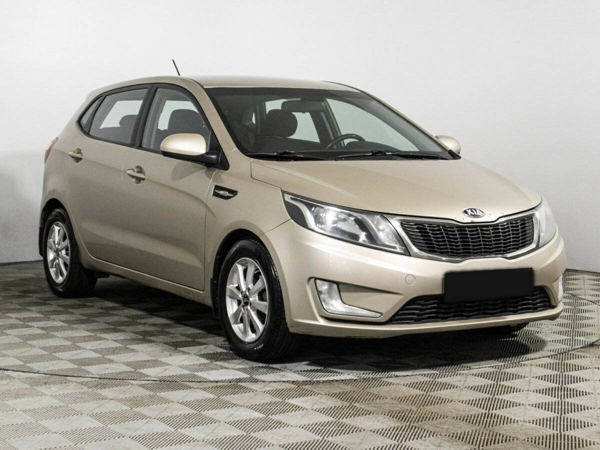 Kia Rio 6-speed, 2014 - фото №3