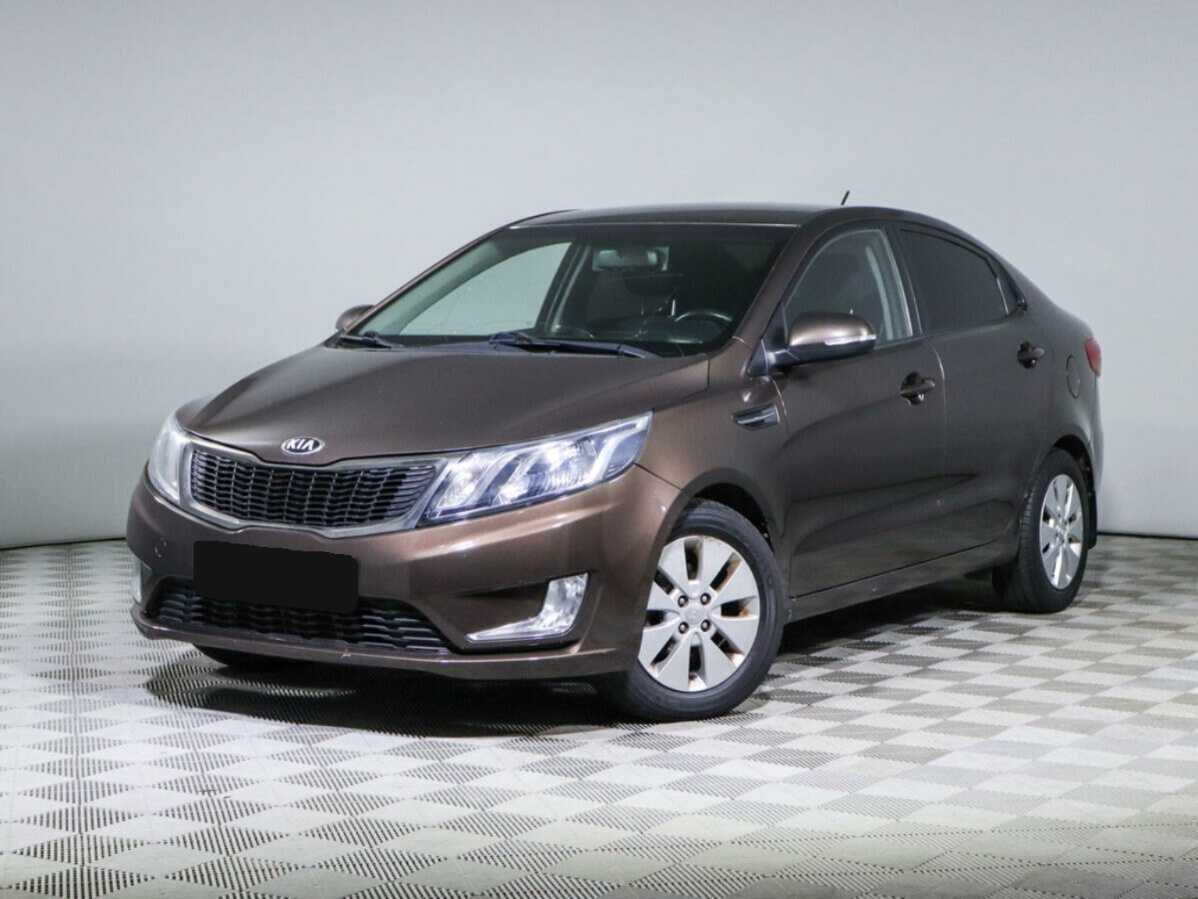 Kia Rio 6-speed, 2014