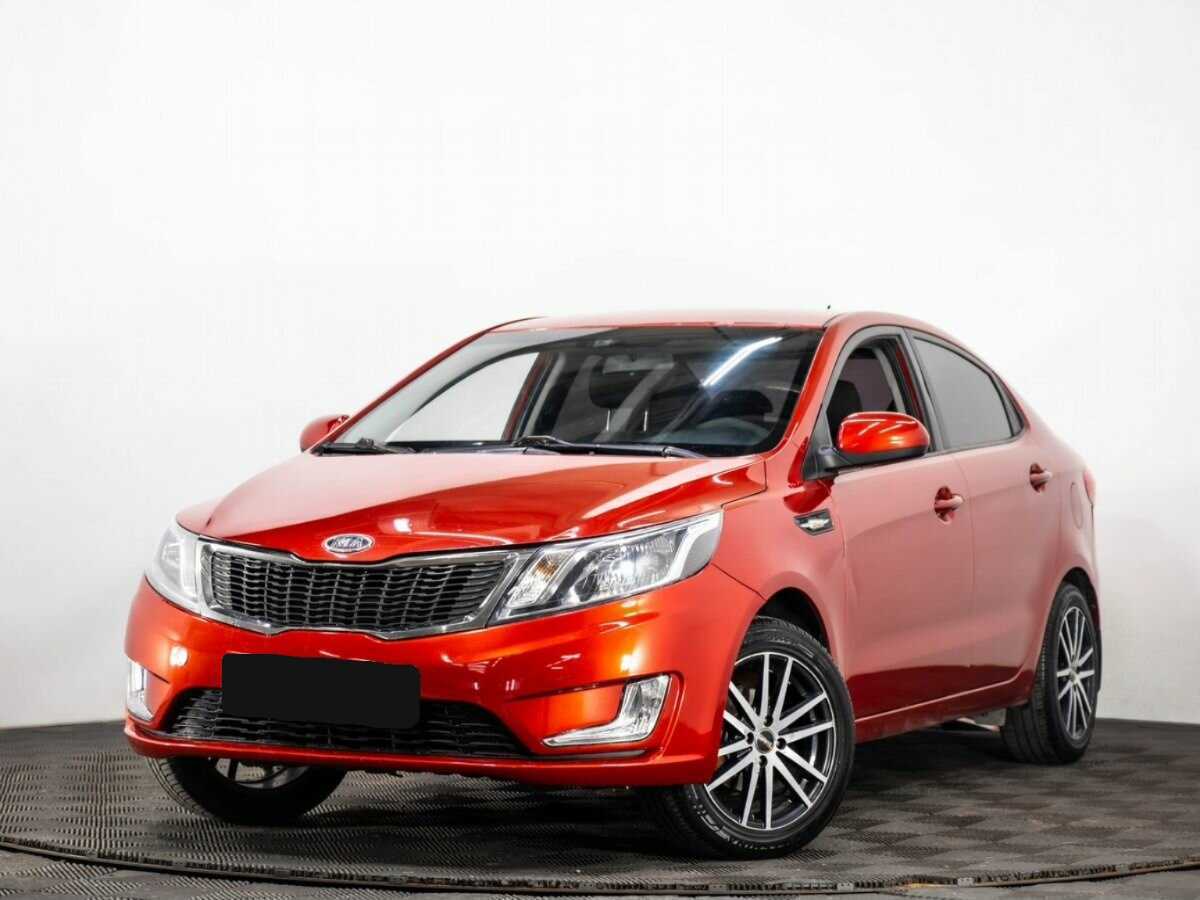 Kia Rio 5-speed, 2012